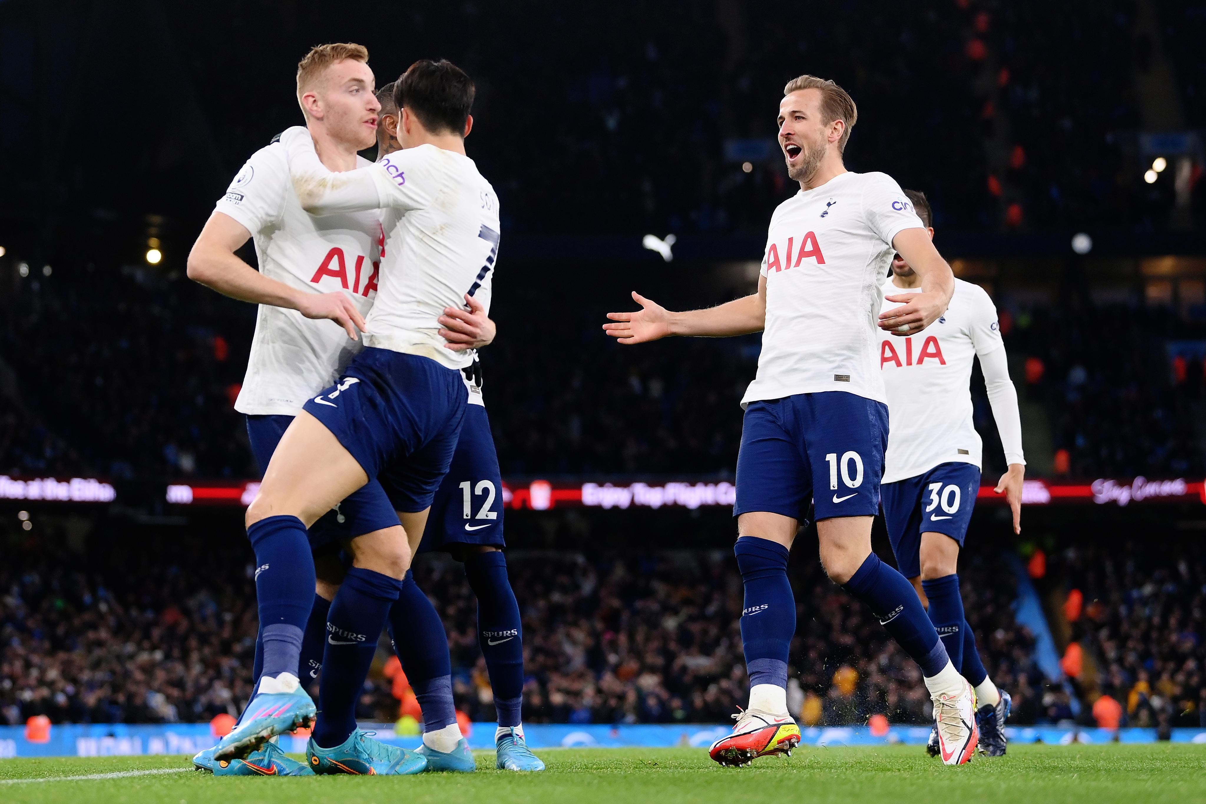 Manchester City 2-3 Tottenham Live: Late, late drama as Harry Kane scores in the 95th minute to secure a victory as Tottenham do the double over the league leaders