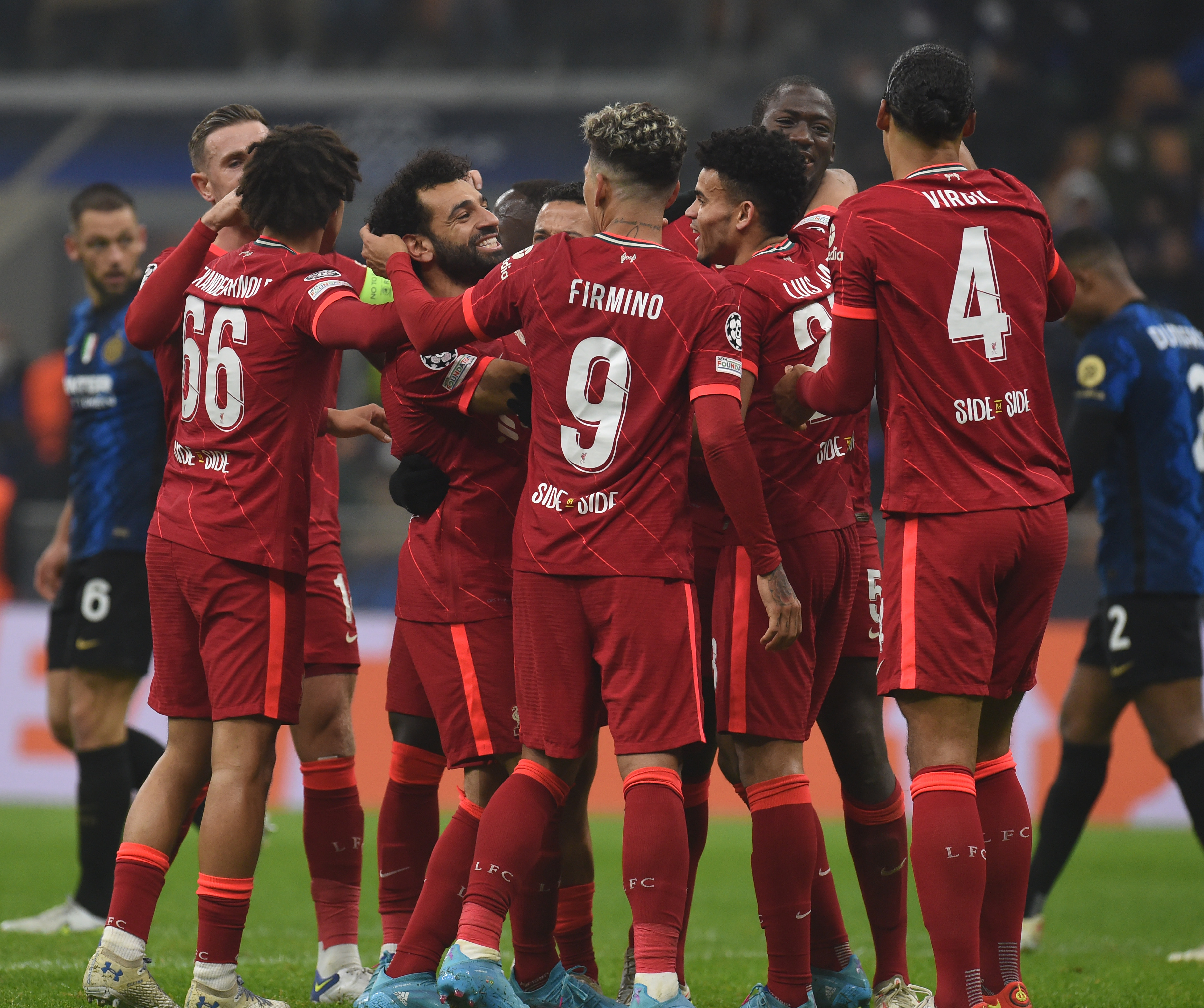 UEFA Champions League LIVE: Firmino, Salah score late goals as Liverpool beat Inter Milan 2-0 in the 1st Leg of the Last 16