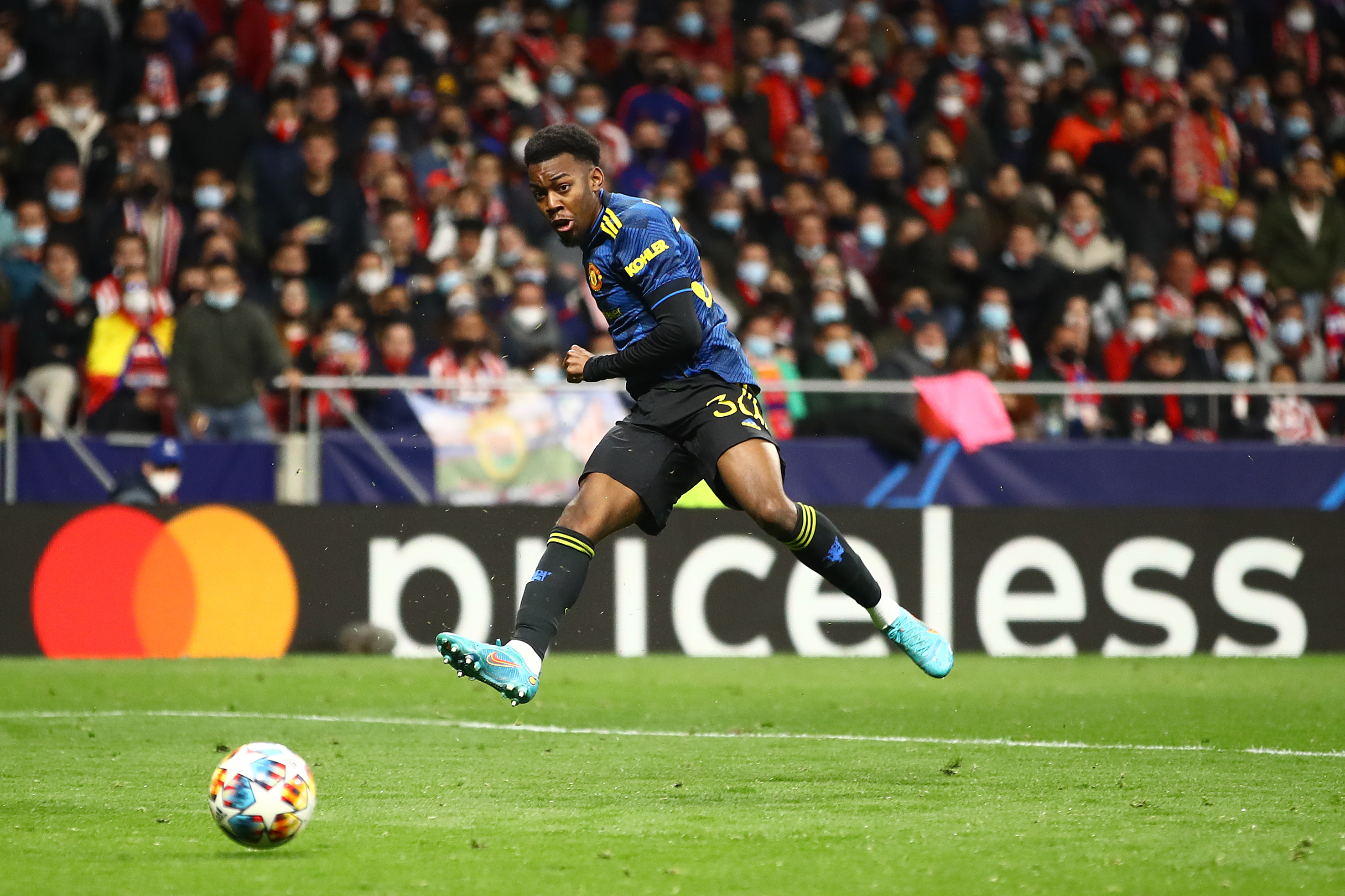 Atletico Madrid 1-1 Manchester United LIVE: 19-year-old Anthony Elanga scores the equaliser for Man United as the Round of 16 tie will be decided at Old Trafford