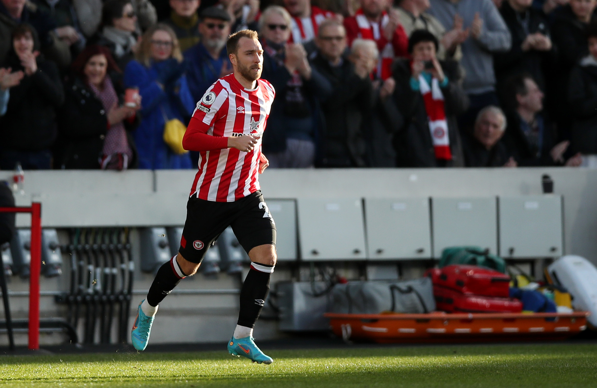 Christian Eriksen debut: Denmark midfielder Christian Eriksen makes his Brentford debut and is in action for the first time since suffering a Cardiac arrest at the Euro 2020