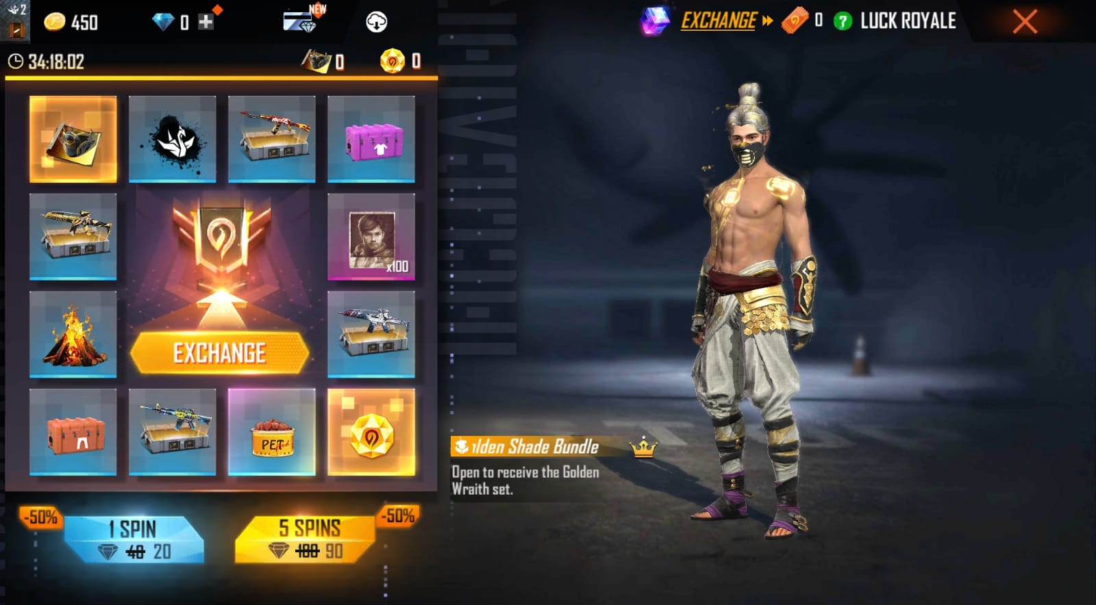 Free Fire Mystical Master Event: Get Golden Shade Bundle and 50% off on the incubator items, All you need to know about the event