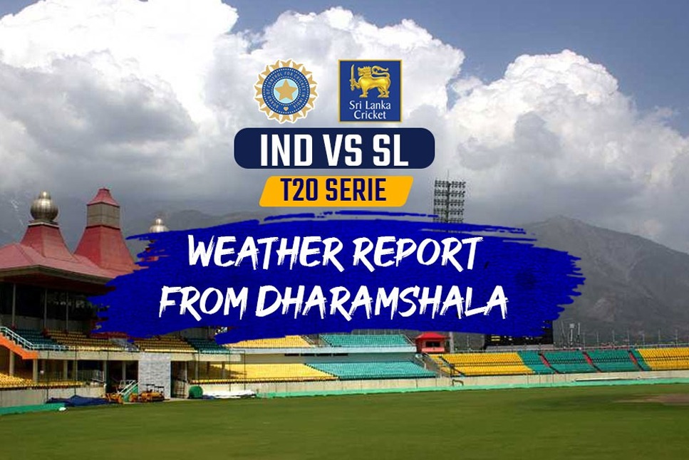 IND vs SL 2nd T20 Weather Forecast: Rain likely to play spoilsport as India aim series win - check Dharamshala weather forecast