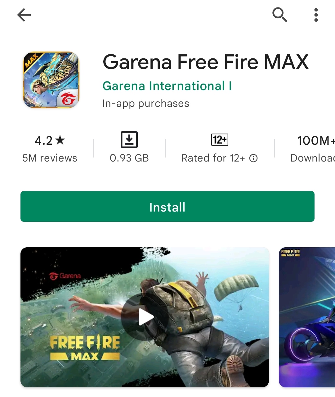 Is Free Fire MAX banned in App Store?