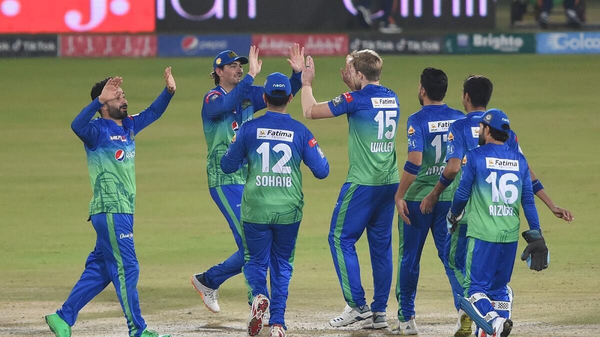 Multan Sultans beat Peshawar Zalmi: Multan Sultans secure play-offs spot with crushing win over Zalmi - PSL 2022 - Follow InsideSport.IN for more updates