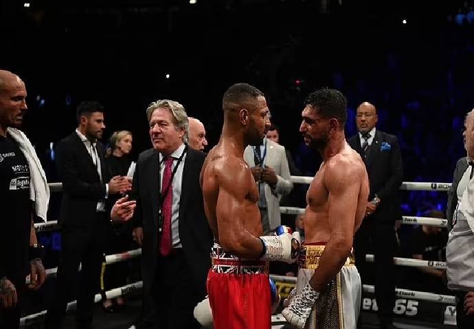 Amir Khan Badly Bruised: Two time World title holder Amir Khan 'BADLY BEATEN & BRUISED' says 'want to retire' after thrashing by Kell BROOK