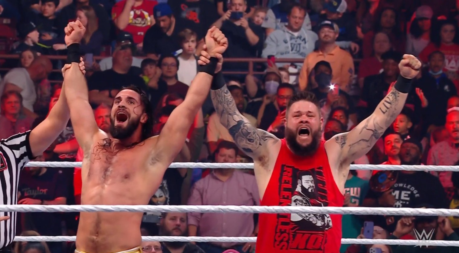WWE Raw Results & Highlights: Edge returns for Wrestlemania season, Seth Rollins & Kevin Owens earn a tag-team title shot
