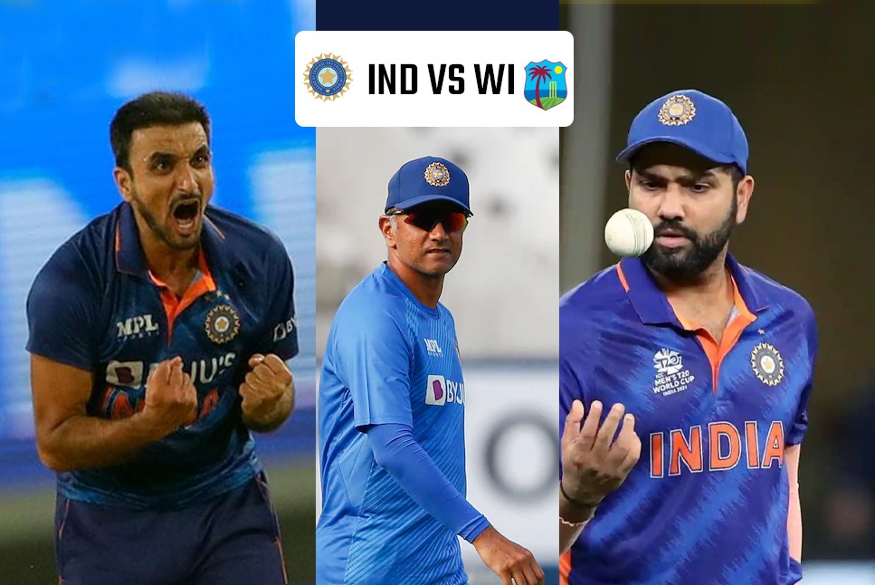IND vs WI LIVE: Purple Cap holder Harshal Patel reveals special welcome from Rohit Sharma & Rahul Dravid on debut- check out
