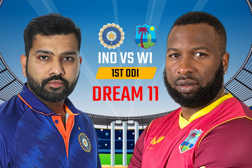 IND vs WI 1st ODI Live Score: India need 177 runs to win
