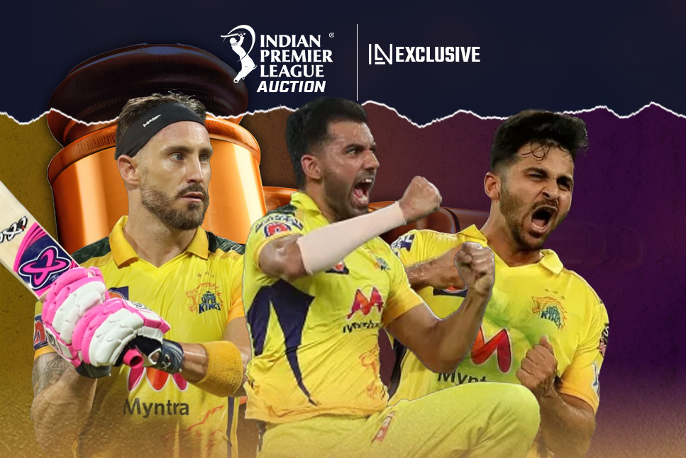 IPL 2022 Auction: Big Reveal by CSK Sources to InsideSport, MS Dhoni & Co eyeing Faf Du Plessis, Deepak Chahar, Shardul Thakur in IPL Auction