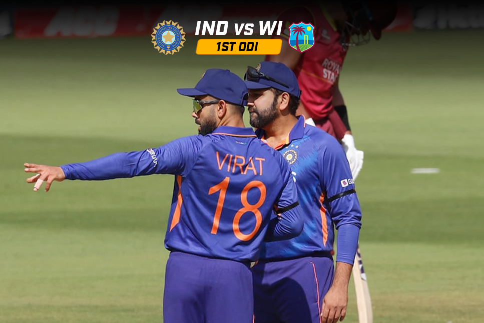 IND vs WI LIVE: Virat Kohli does an MS Dhoni, guides Chahal as India trigger collapse, backs Rohit Sharma up with DRS – Watch video