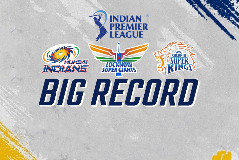 IPL 2022: CSK, Mumbai Indians, Lucknow Super Giants shatters 'BIG RECORD' for IPL Team Sponsorship, check details