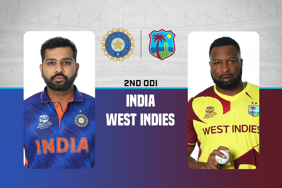 IND vs WI LIVE Score: Rohit Sharma led India target SERIES WIN in 2nd ODI, West Indies on brink of 8th consecutive series defeat in India: Follow IND vs WI LIVE Updates