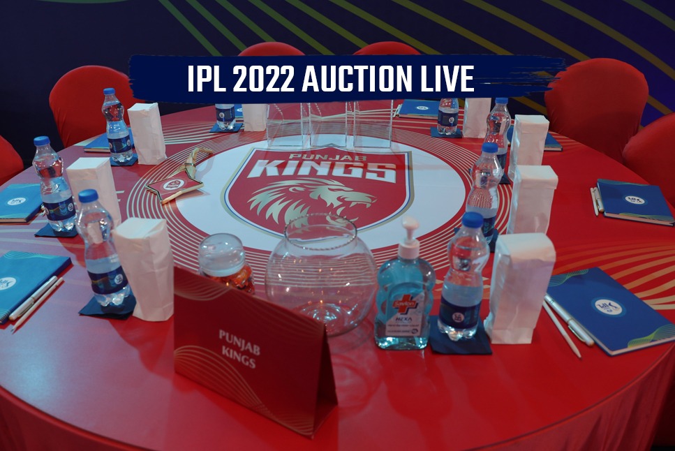 Punjab Kings Auction Updates & PBKS Full Squad: Punjab Kings get Shikhar Dhawan for 8.25 Cr, Kagiso Rabada for 9.25 Cr: Follow IPL 2022 Auction LIVE Updates