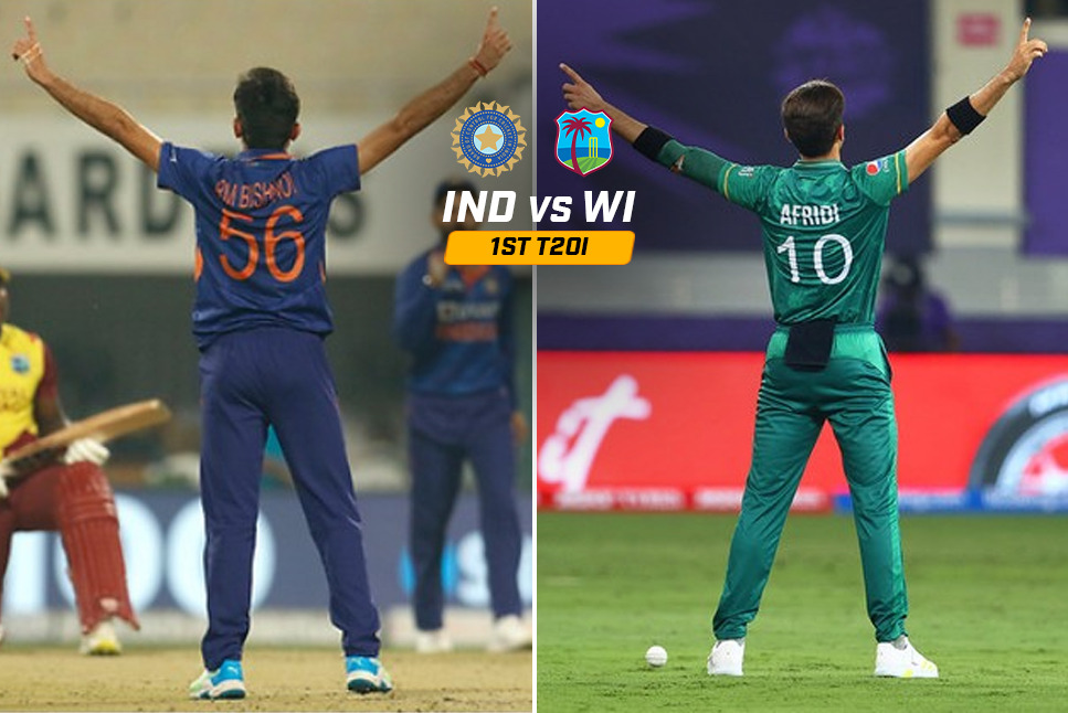 IND vs WI Live: Ravi Bishnoi makes impressive T20I debut, imitates iconic Shaheen Afridi CELEBRATION - See pics - Follow India vs West Indies Live Updates