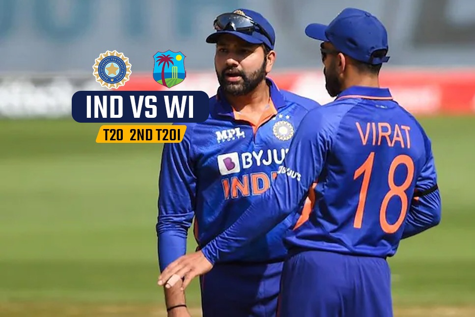 IND vs WI LIVE SCORE: Rohit Sharma led India 'looking good' to SEAL 6th consecutive T20 Series at home, will Pollard stop the winning streak? Follow 2nd T20 LIVE Updates