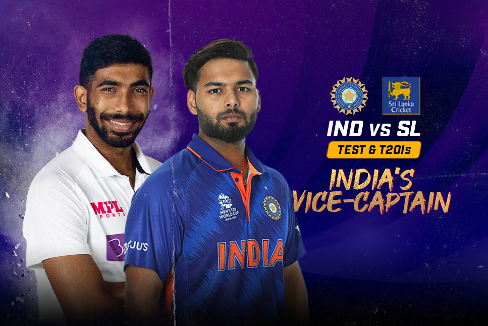 IND vs SL Series: India gets new vice captain, not Rishabh Pant but Jasprit Bumrah named vice captain for Sri Lanka T20 & Test series