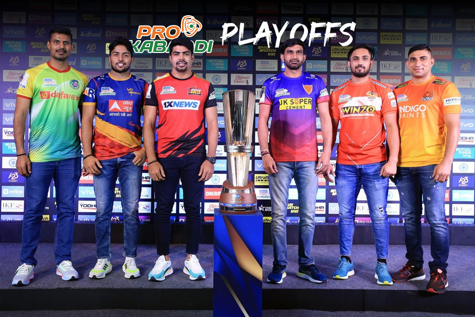 PKL 2022 Playoffs: Schedule, Timing, LIVE Stream, Prize money, all you need to know about PKL 8 Knockouts