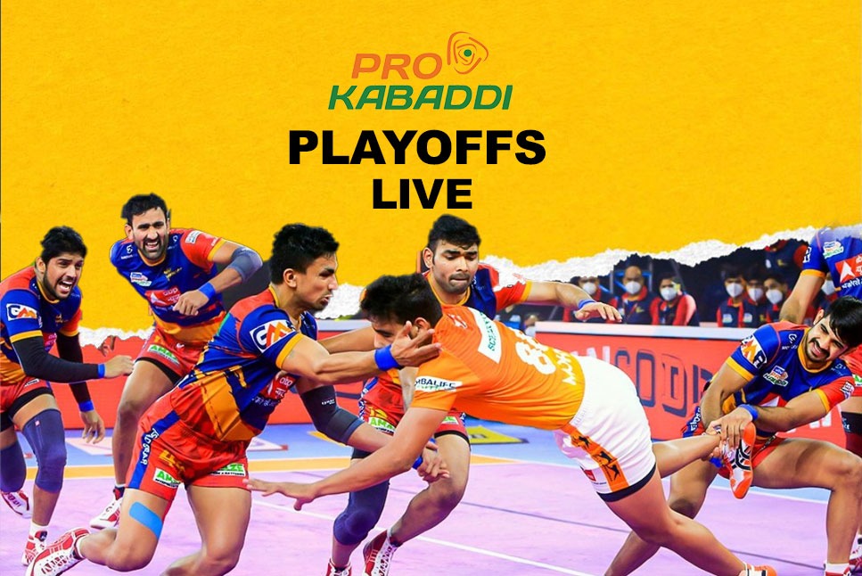 PKL 2022 Playoffs Live: Bengaluru Bulls beat Gujarat Giants 49- 29, UP Yoddha beat Puneri Paltan 42-31– Follow Live Updates