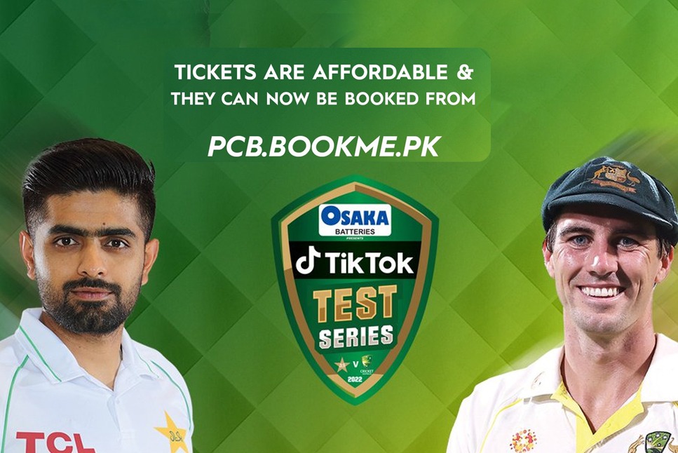 Australia Tour of Pakistan: PCB ropes in TikTok as title sponsor for historic Australia series. Follow PAK vs AUS Live