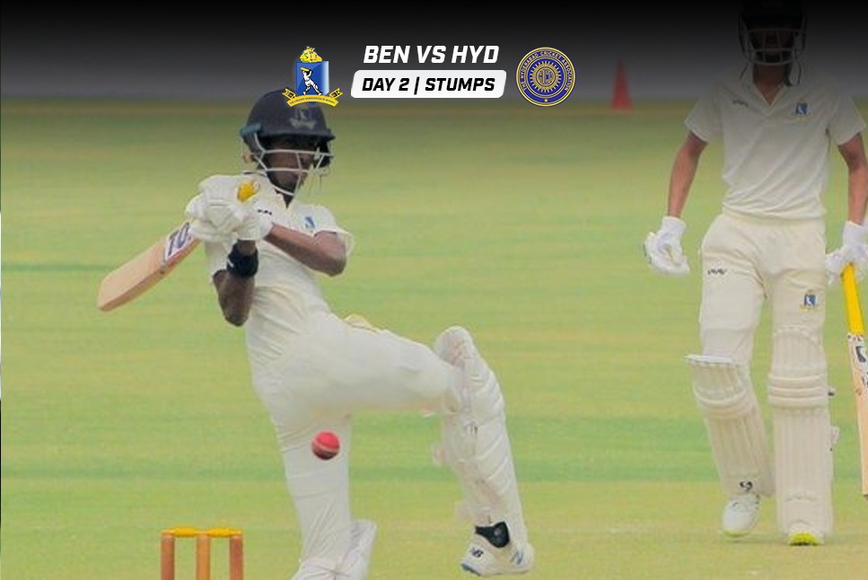 BEN vs HYD Day 2 Highlights: Ravi Teja, Tanay Thyagarajan shine for Hyderabad, Bengal take 53-run lead- BEN 16/1 - Follow Ranji Trophy 2022 Live Updates