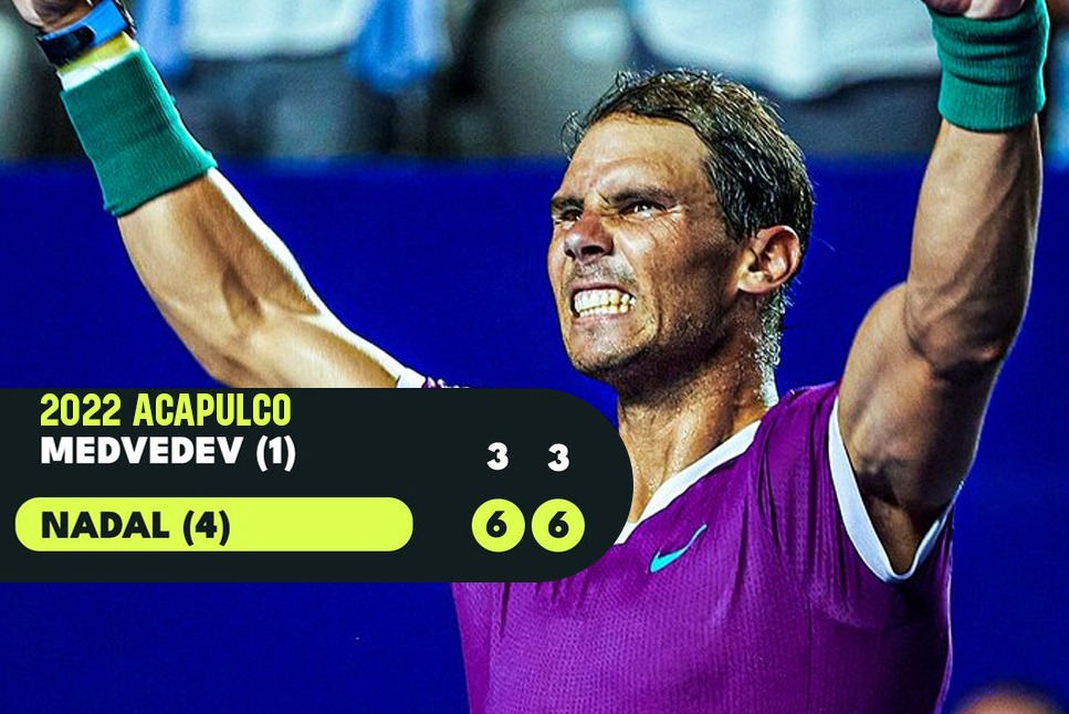 Nadal beat Medvedev: Rafael Nadal continues super show to enter Mexican Open FINAL, beats Daniil Medvedev again in Mexican Open Semifinals