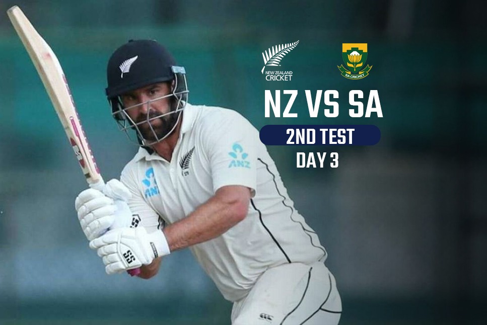 NZ vs SA Live Score, Day 3: Colin de Grandhomme key for NZ as SA aim for quick wickets - NZ 157/5 - Follow New Zealand vs South Africa 2nd Test Live Updates