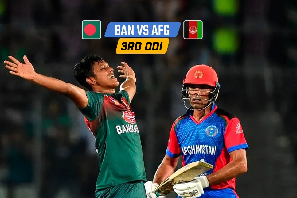 BAN vs AFG Live, 3rd ODI: Bangladesh aiming for a whitewash in home series against Afghanistan in the last and final 3rd ODI match against Afghanistan