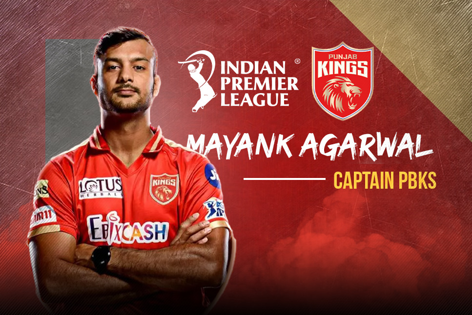 Punjab Kings New captain: Mayank Agarwal named PBKS captain