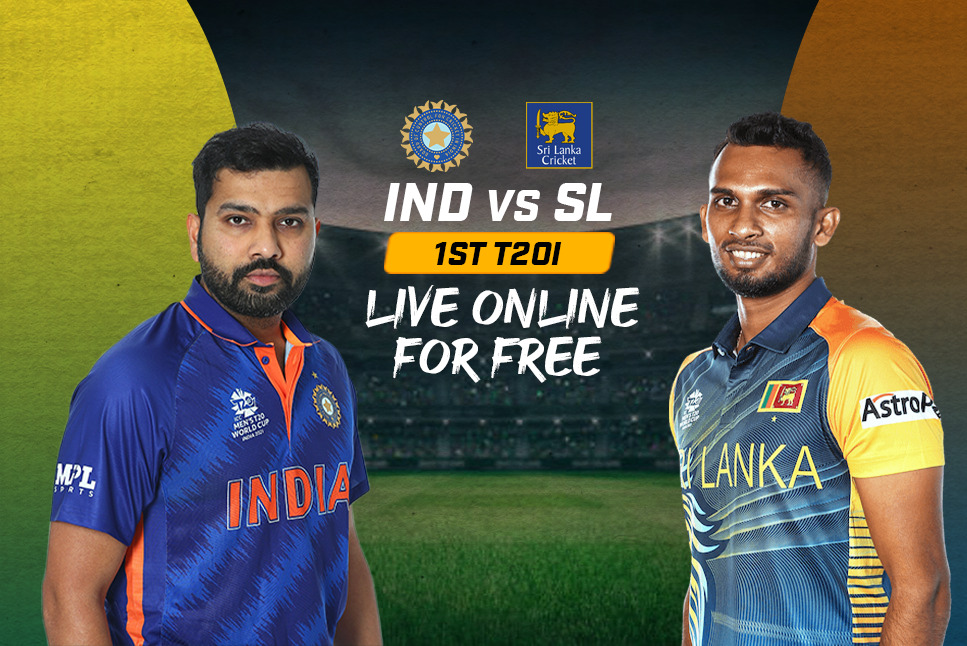 IND vs SL 1st T20 Live online for free: 5 Apps to watch India vs Sri Lanka 1st T20 Live Streaming for free, Follow IND vs SL LIVE updates on InsideSport.IN.