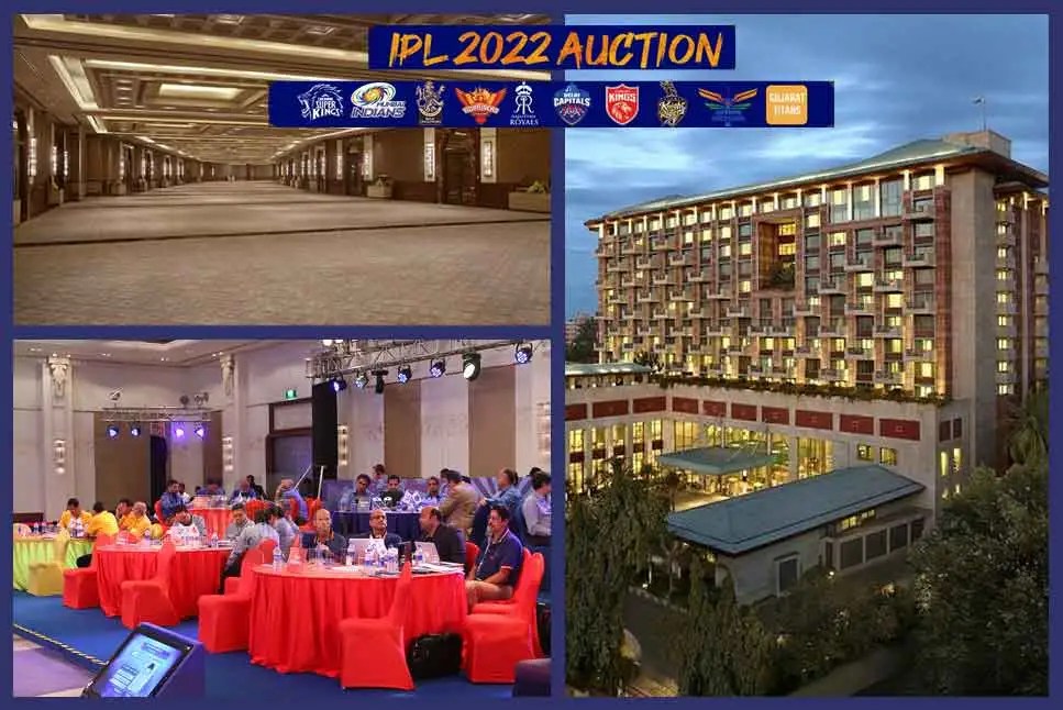 IPL Auction 2022 LIVE Updates: ITC Gardenia in Bengaluru ready for IPL Auction, check the preparations &...