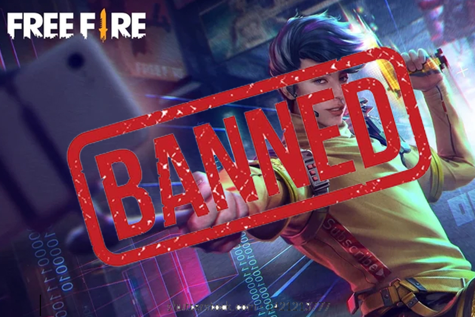 official News of free fire banned in India