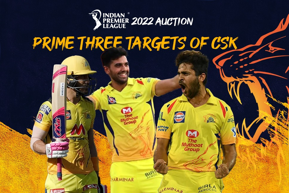 Chennai Super Kings Auction Updates & CSK Full Squad: CSK eye Faf Du Plessis, Shardul Thakur & Deepak Chahar in auctions - Follow IPL 2022 Auction LIVE