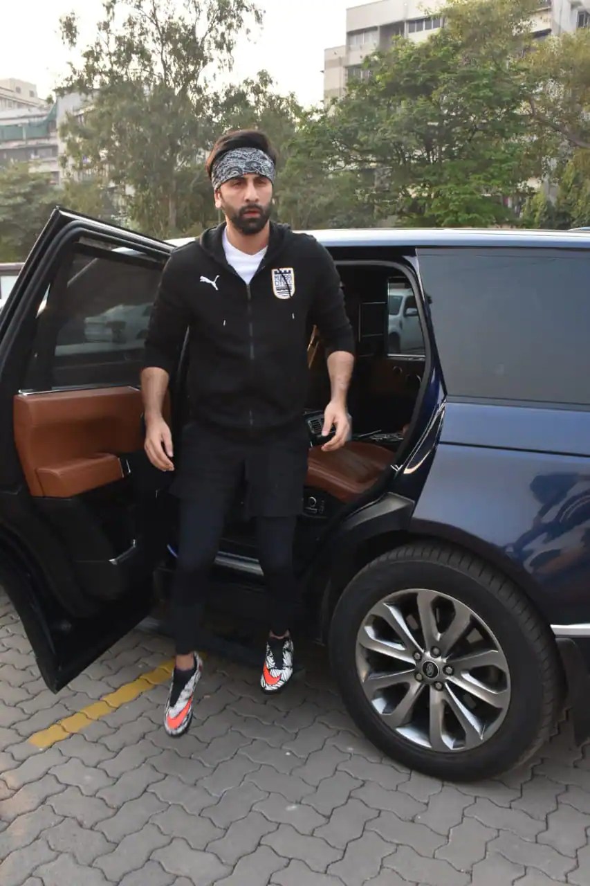 Football: Mumbai City FC owner Ranbir Kapoor, Chennaiyin FC co-owner Abhishek Bachchan and others were spotted during a football evening - CHECK PHOTOS