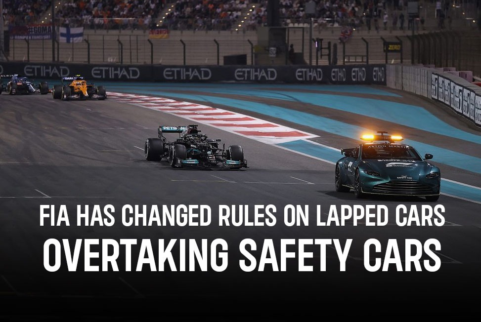 Formula 1 New Rules Rules change on lapped cars Check Out
