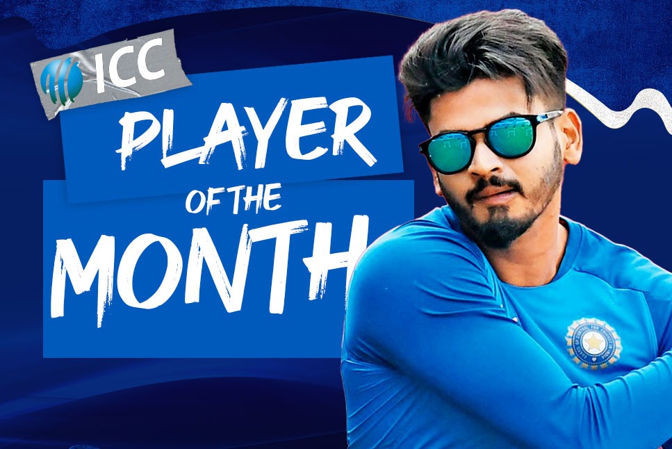 ICC Player of the Month:Shreyas named ICC Player of the Month