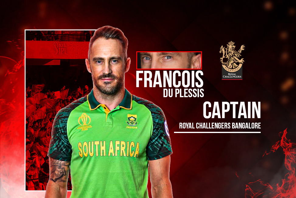 RCB Captain IPL 2022: Faf du Plessis announced as the NEW CAPTAIN of Royal Challengers Bangalore, new jersey also to be unveiled - Follow Live Updates