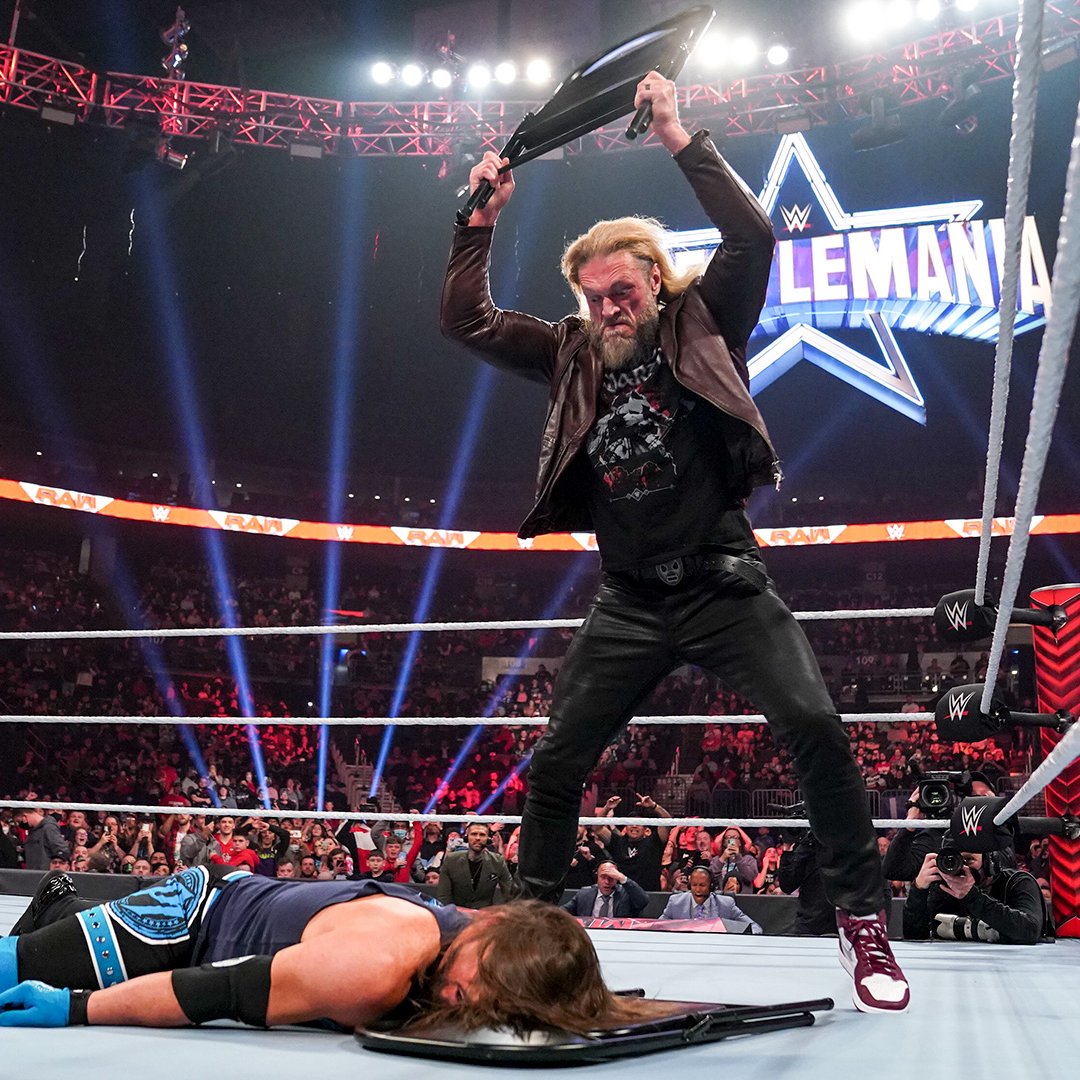 WWE Raw Results: Edge Finds His WrestleMania Opponent, Attacks Him and Turns Heel