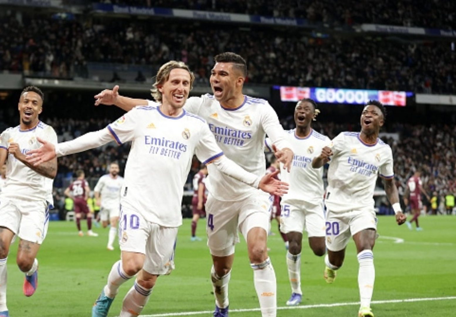 Real Madrid 4-1 Real Sociedad Highlights: League leaders Real Madrid go eight points clear after beating Sociedad with an impressive team effort