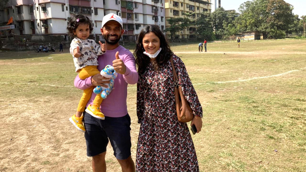 IPL 2022: Ajinkya Rahane feels nostalgic after paying visit to his school & first cricket ground with wife and daughter – Watch video