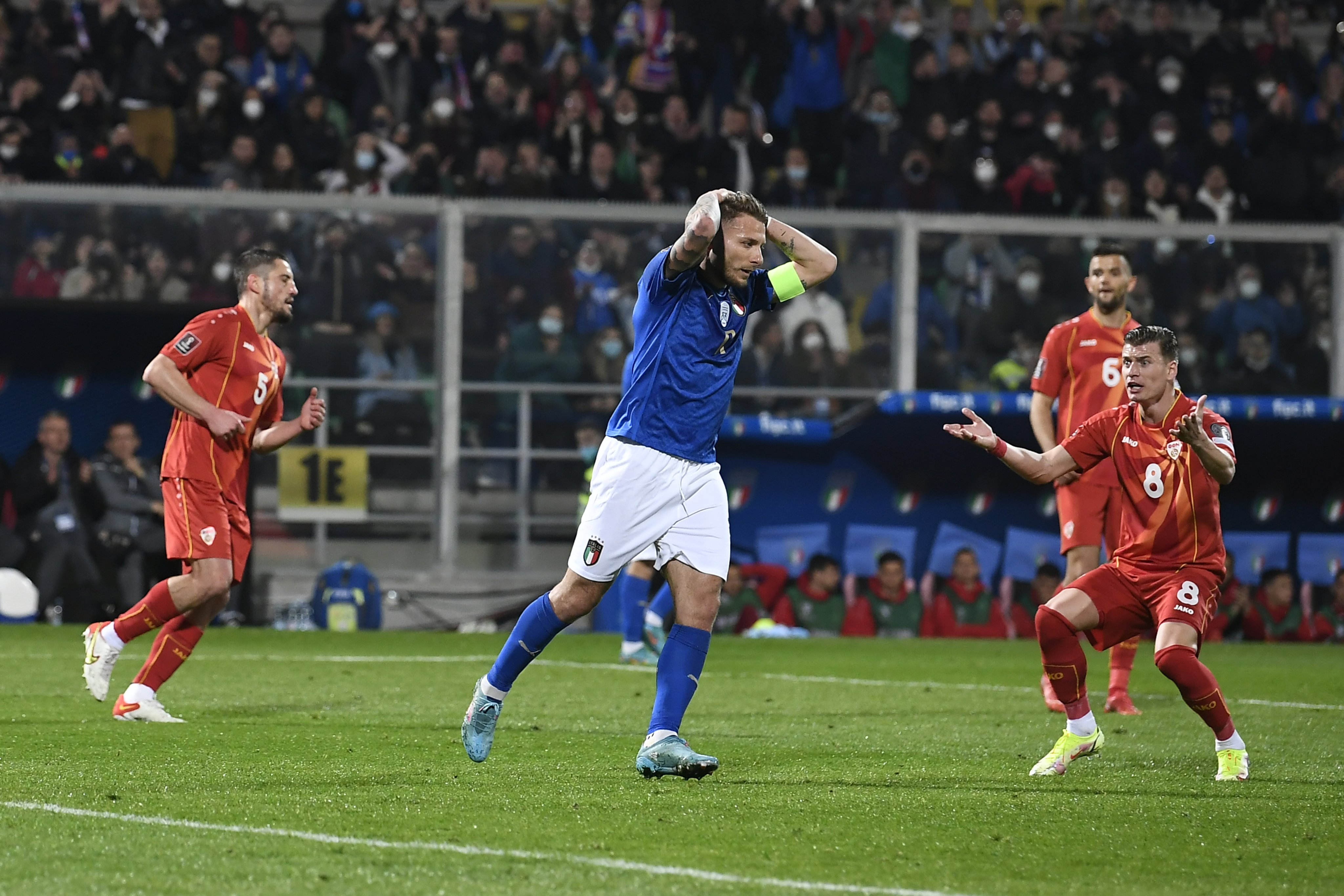 Italy 0-1 North Macedonia LIVE: Italy are KNOCKED OUT of the World Cup for a second successive time as North Macedonia score a late winner to meet Portugal in the final World Cup playoffs game