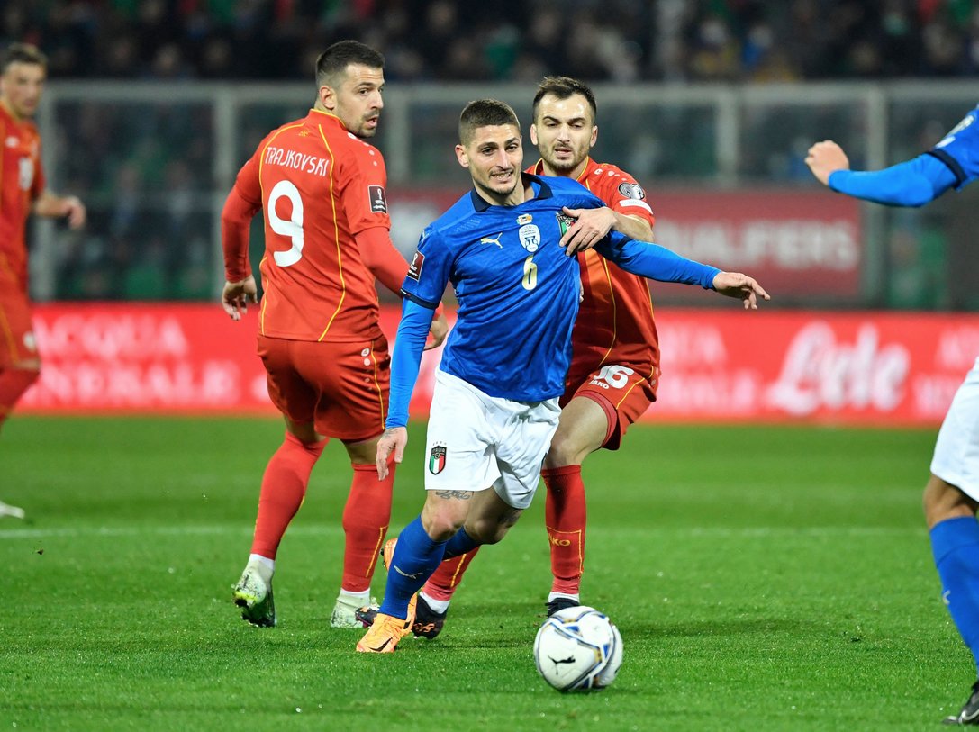 Italy 0-1 North Macedonia LIVE: Italy are KNOCKED OUT of the World Cup for a second successive time as North Macedonia score a late winner to meet Portugal in the final World Cup playoffs game