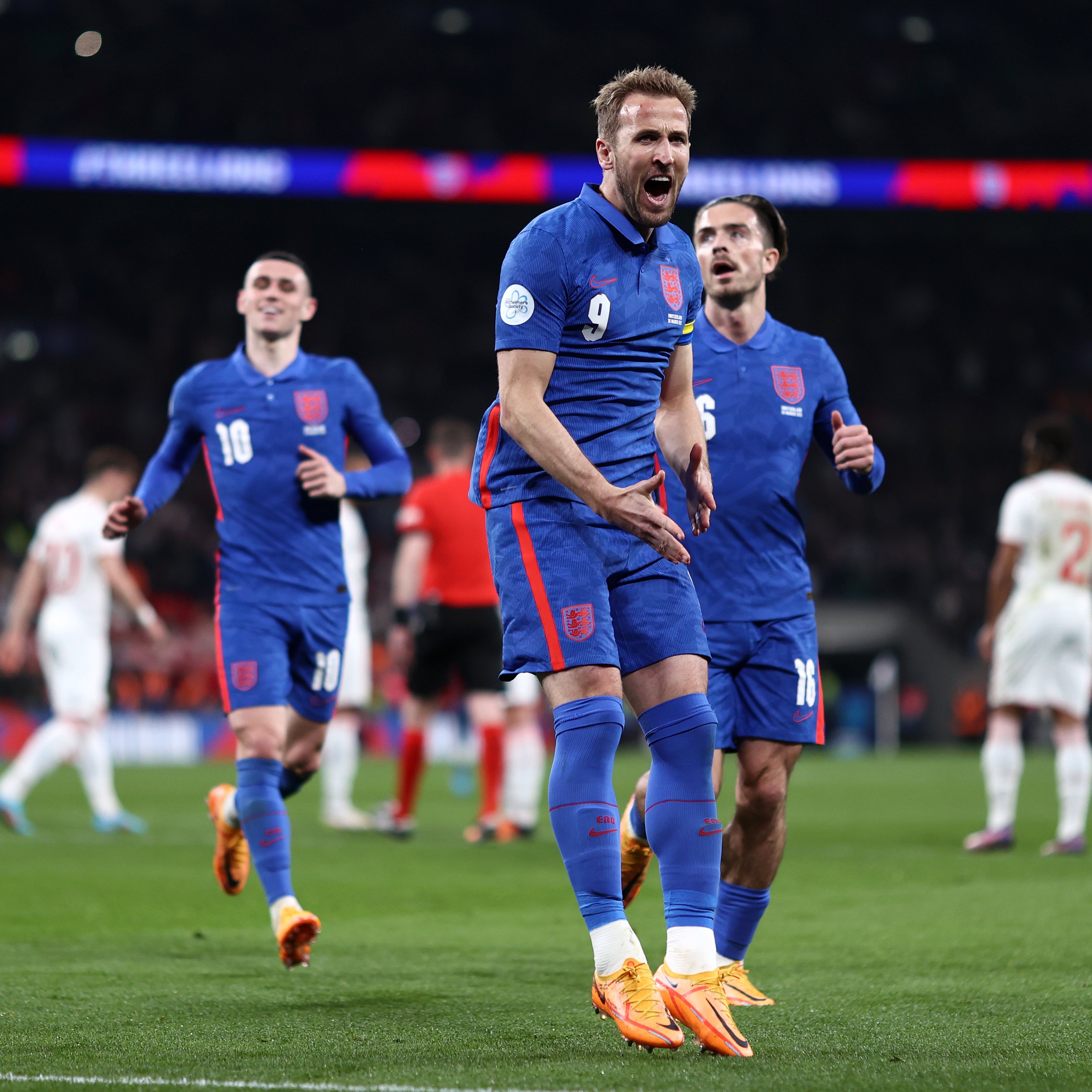 England 2-1 Switzerland Highlights: Harry Kane scores the winner from the penalty spot as England come from behind to win at Wembley against the Swiss