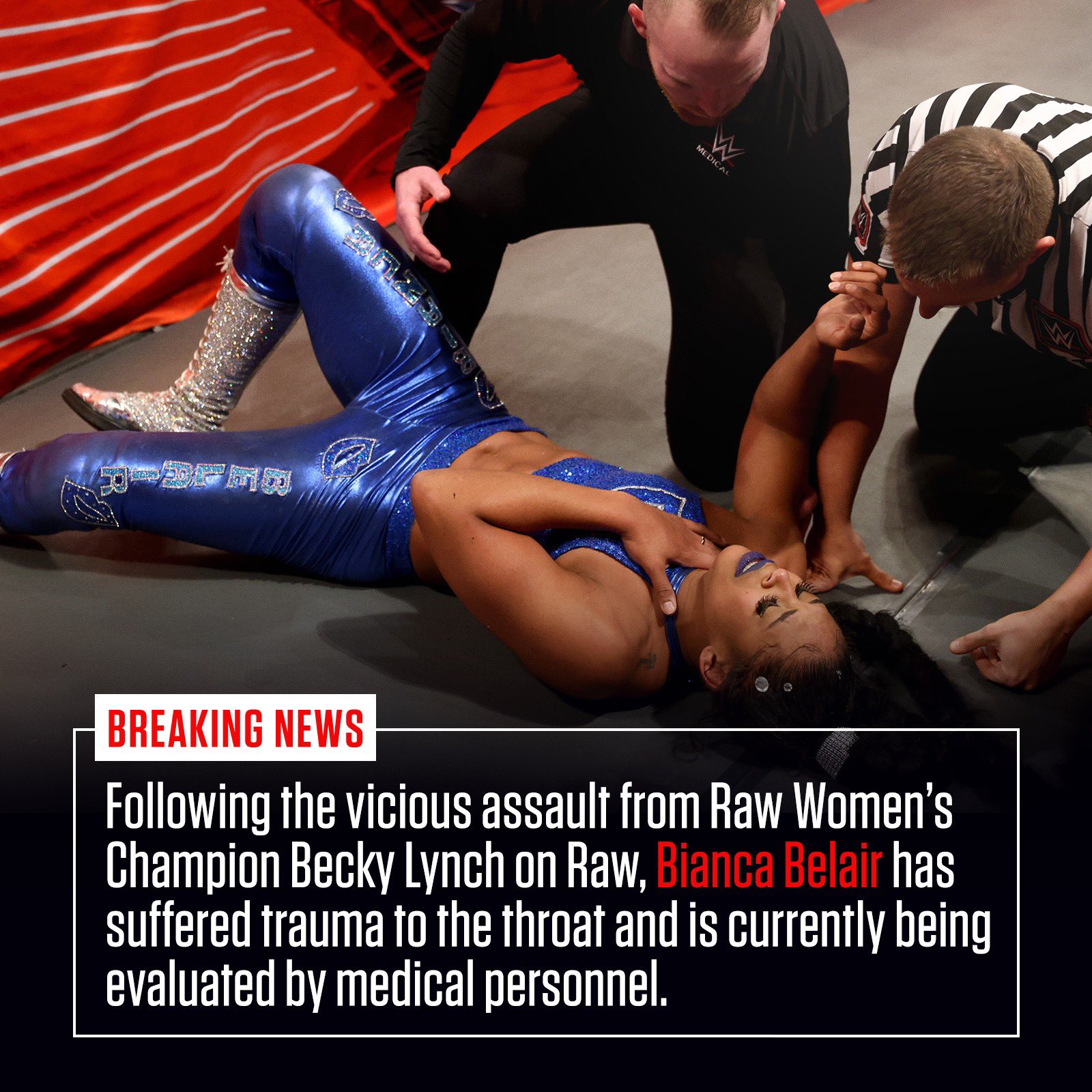 WWE Raw: Bianca Belair suffers an injury after Becky Lynch's vicious assault, check her injury update