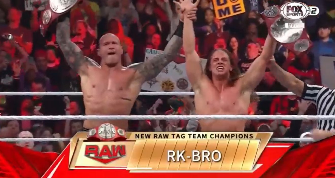 WWE Raw Results, live updates: RRandy Orton & Riddle are once again the Raw tag-team championship, Follow Live updates