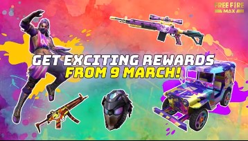 Free Fire Splash Town Event: Check out all the rewards and items of the Garena Free Fire Holi 2022 Event, Check More Details