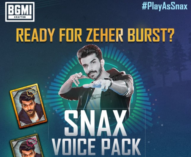 BGMI Poison Burst Event: Receive Exclusive Voice Packs by participating in the event, check out details on Krafton's Battlegrounds Mobile India