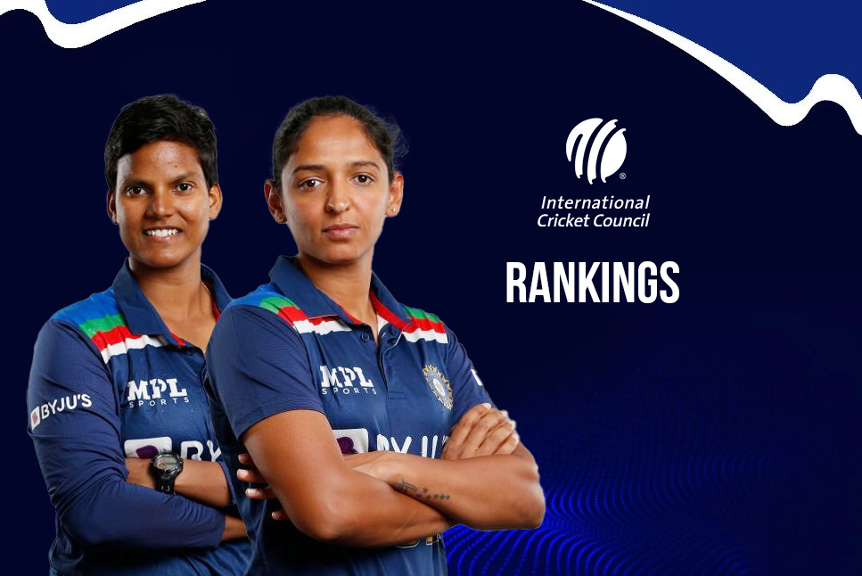 ICC Women's ODI Rankings: Harmanpreet Kaur, Deepti Sharma rise in latest ranking charts