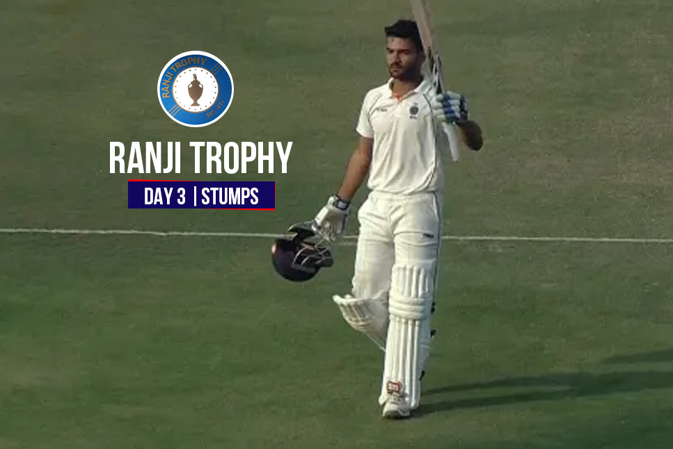 Ranji Trophy 2022: Yash Dubey hits a magnificent 289 for Madhya Pradesh while a ton by Damodaren Rohit saves Puducherry’s blushes on Day 3 of third Round of Ranji Trophy