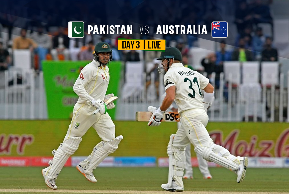 PAK vs AUS, Day 3 LIVE: Australia batters have an uphill task on Day 3 after Pakistan score 476 - Follow LIVE Updates