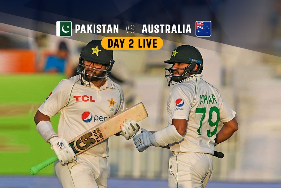 PAK vs AUS LIVE, Day 2: Pakistan look to pile on the runs as Australia aim fight back - PAK 245/1 - Follow LIVE Updates